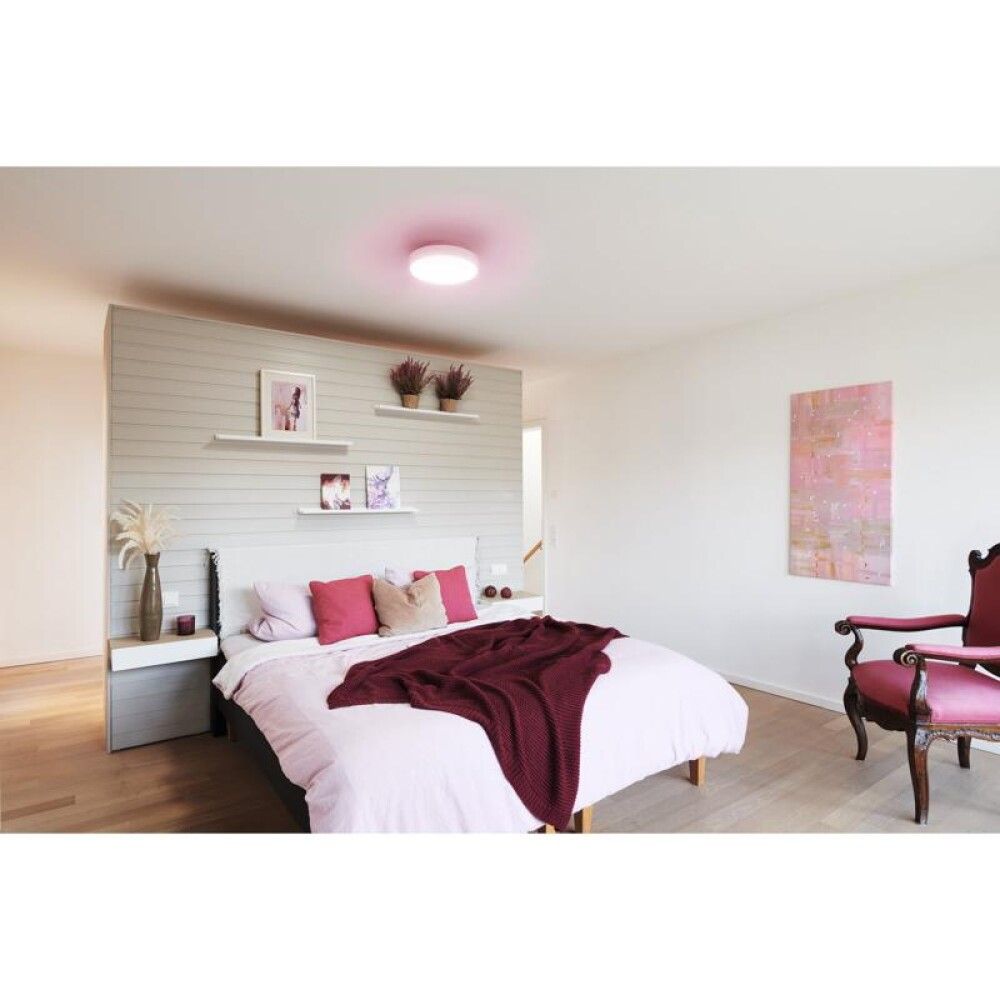 LED-PLAFOND LEDVANCE BACKLITE WIFI+RGB RUND HVIT