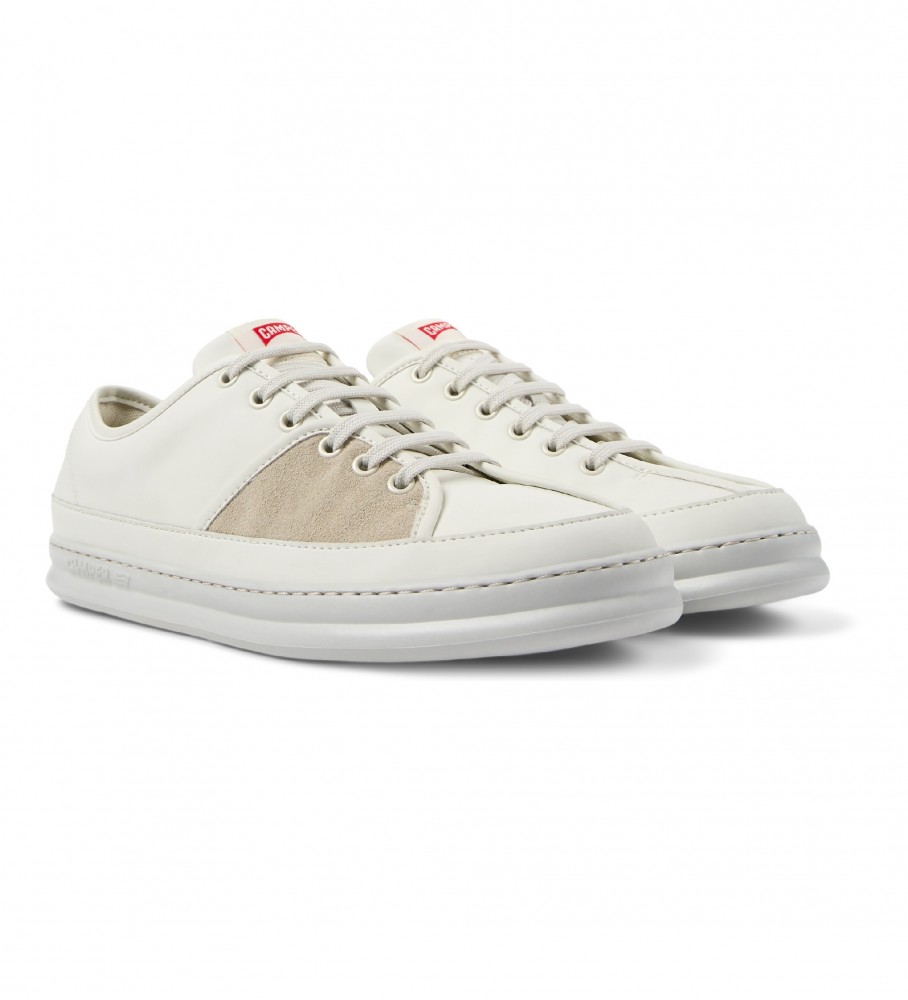 Tênis de couro Camper Peu Touring Twins, branco
