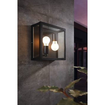 Eglo buitenlamp plafondlamp Alamonte zwart