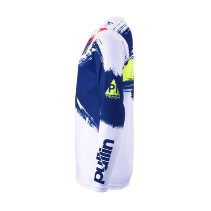 Maillot cross Pull-in TRASH KID - Bleu / Blanc