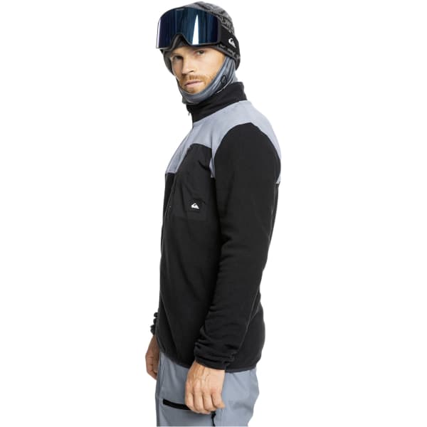 Veste polaire QUIKSILVER AKER FZ FLEECE TRUE BLACK