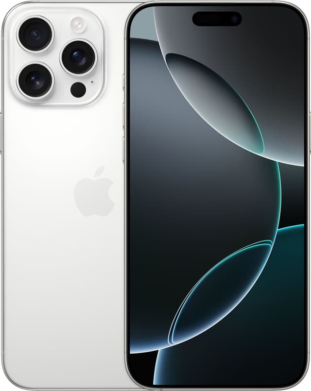 iPhone 16 Pro Max 5G smartphonen 1TB (hvidt titanium)