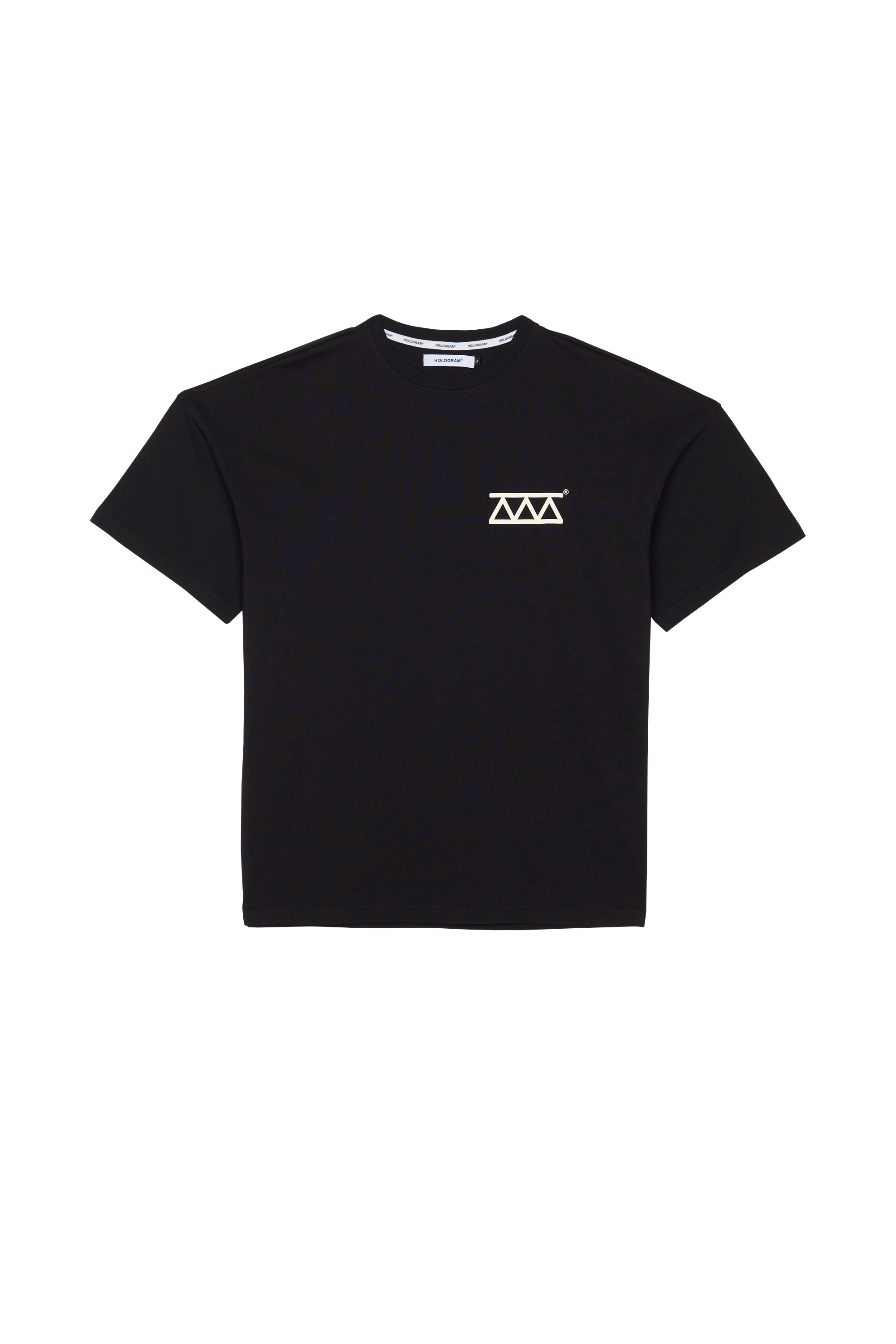 Hologram T-shirt RELIEF BLACK Noir