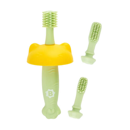 Brosse à dents évolutive en silicone - BADABULLE