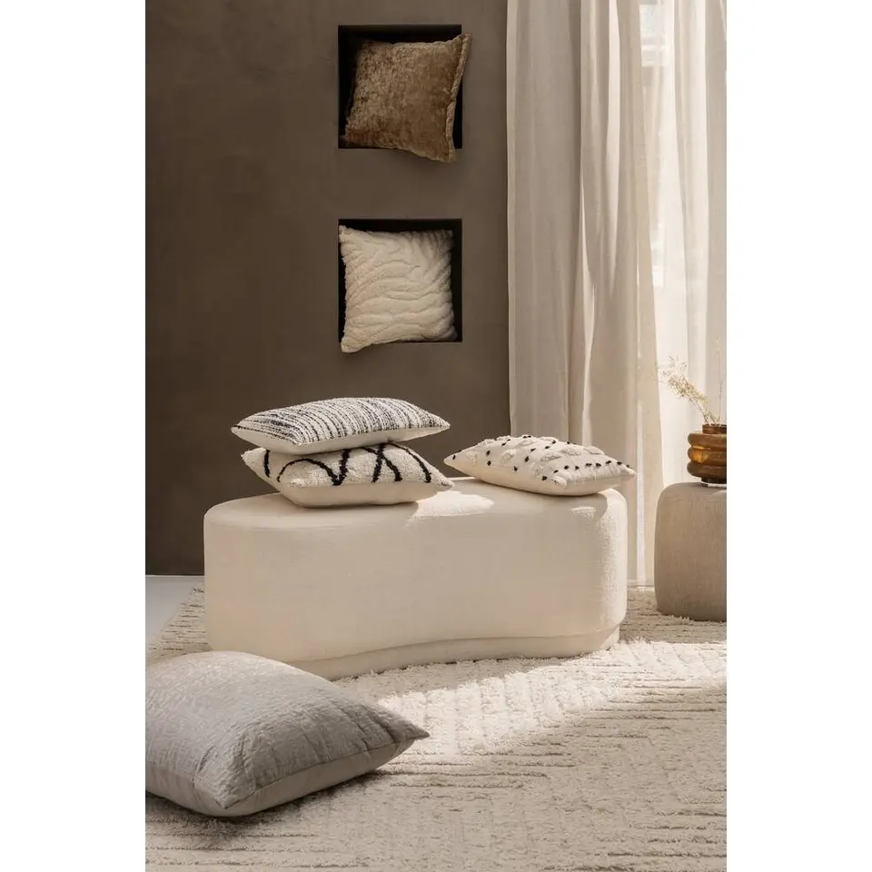 Vloerkleed Mason - beige - 160x230 cm