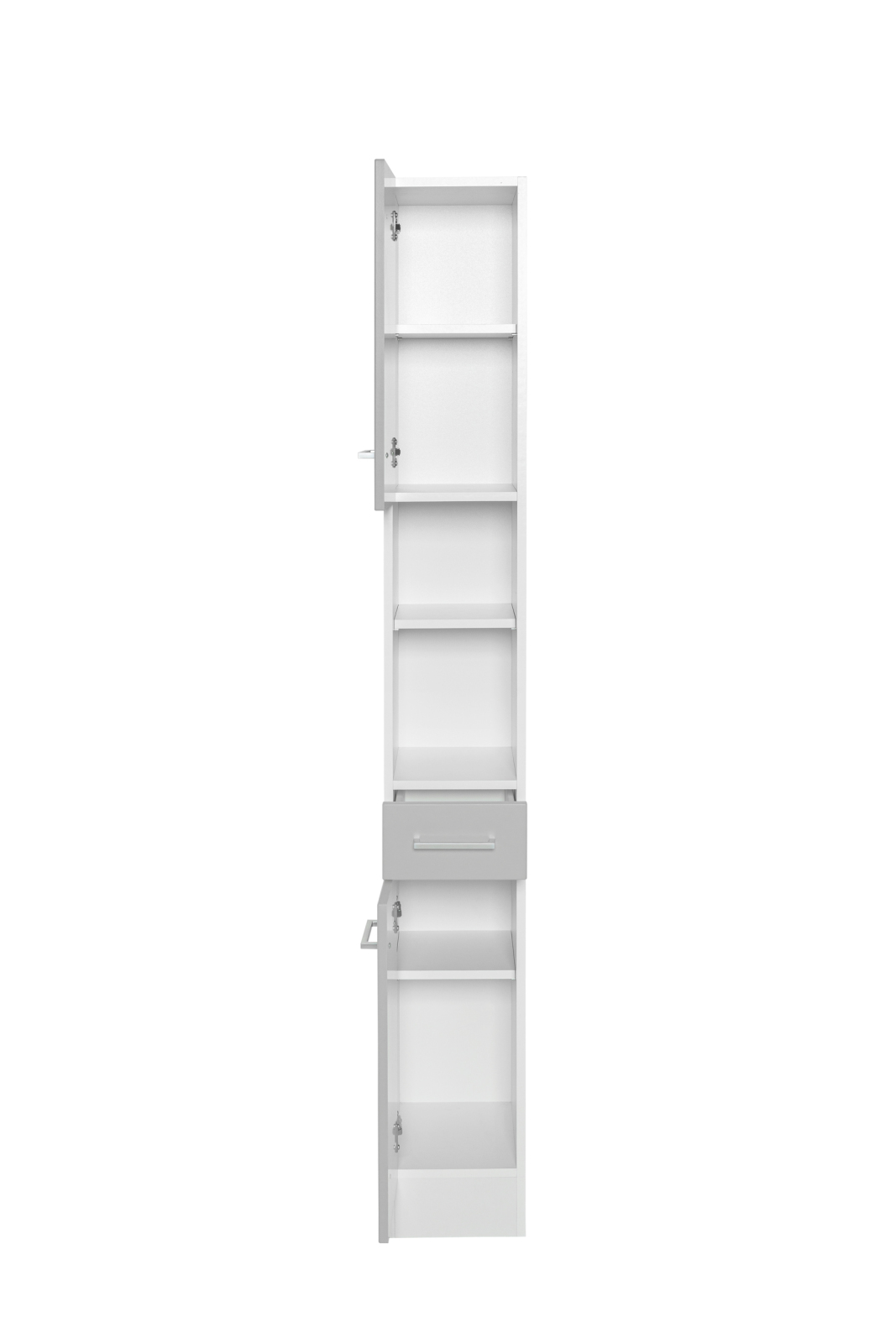 Seitenschrank RIGA - hellgrau - 25 cm