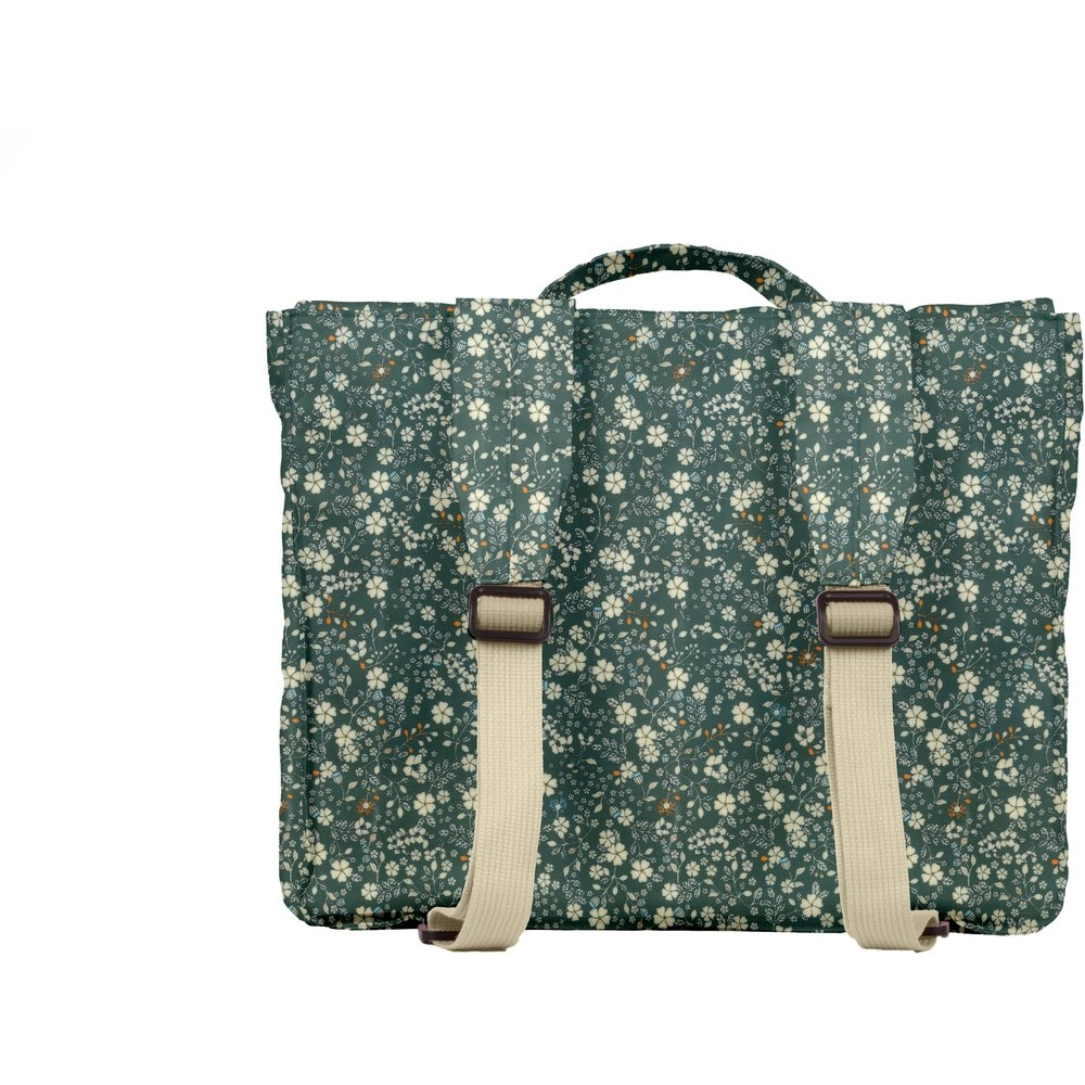 Cartable Fleuri Kaki