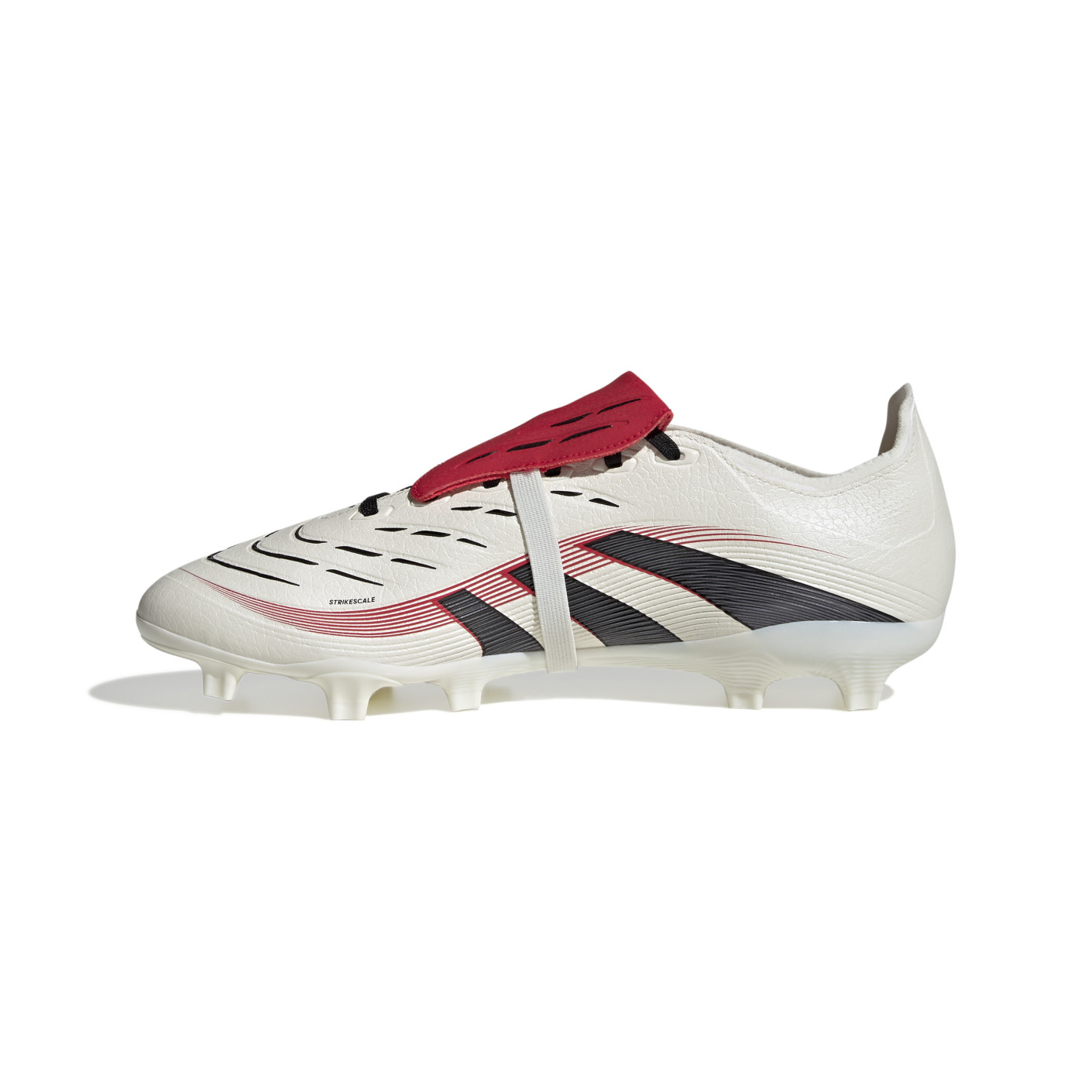 Adidas Predator League FT Gras / Kunstgras Voetbalschoenen (MG) Wit Zwart Rood