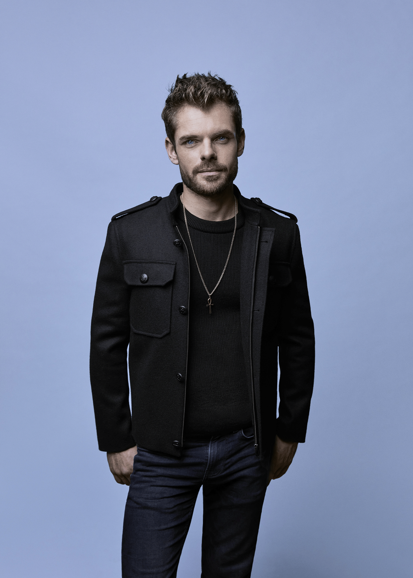 Blouson en drap de laine La Peau Dure
