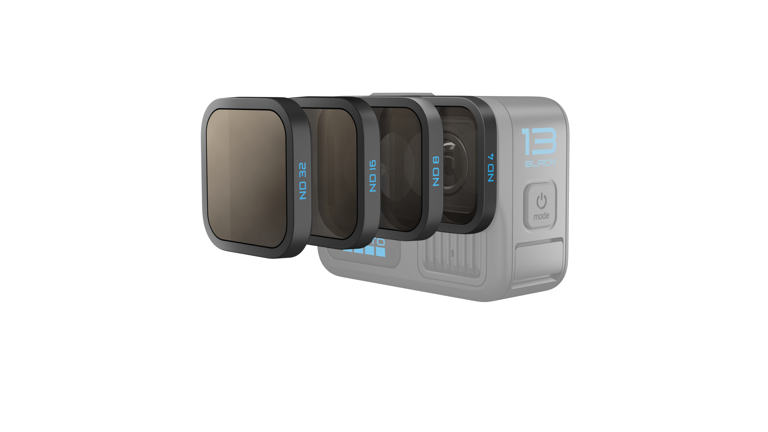 4er-Pack ND-Filter für intelligente Bewegungsunschärfe(HB-Series | ND4/ND8/ND16/ND32)