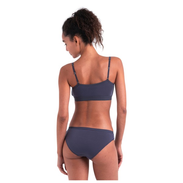 Icebreaker - Women's Merinoino Core Bra Graphite - Sous-vêtement mérinos
