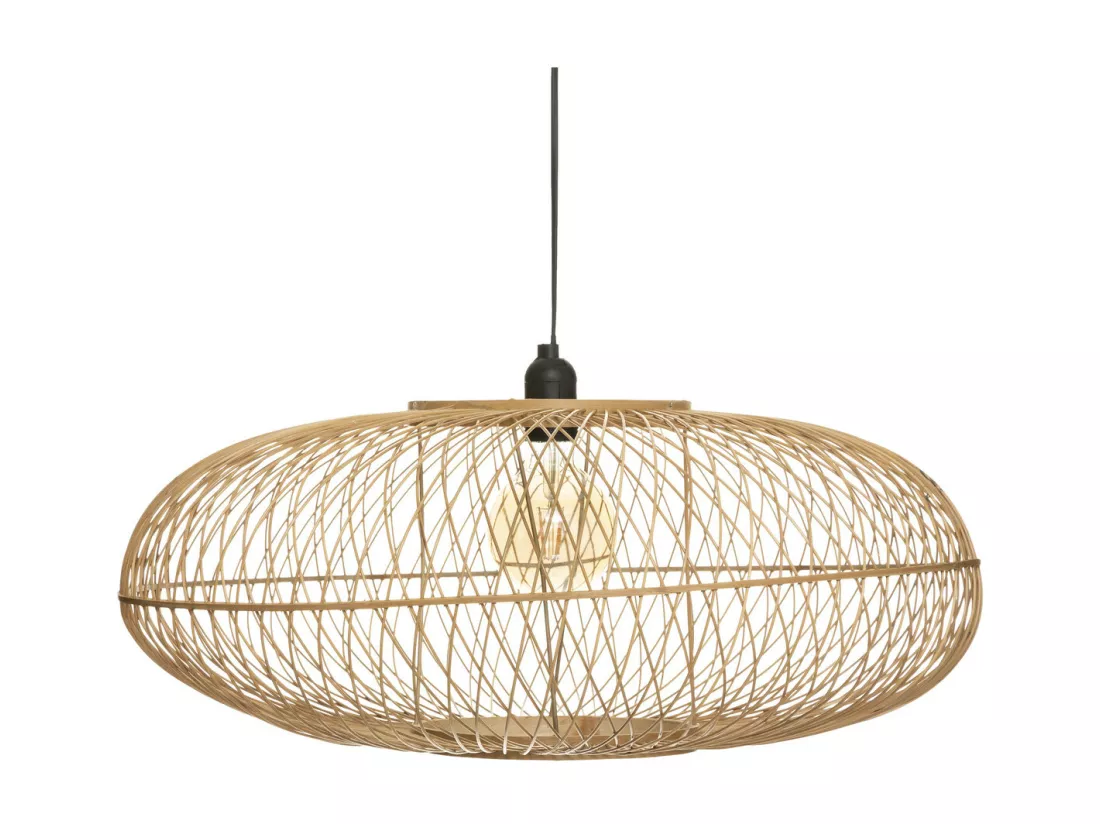 Luminaire Suspension en Bambou D 60 cm
