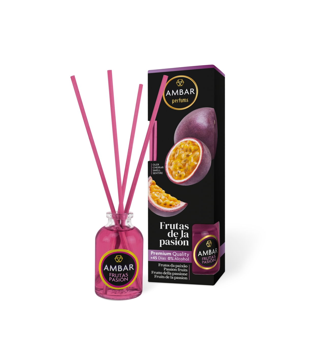 AMBAR Perfums - Ambientador Mikado - Maracujá