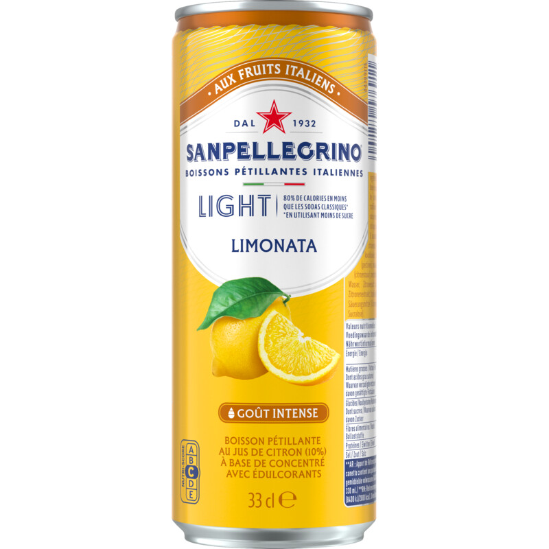 S. Pellegrino Limonata light