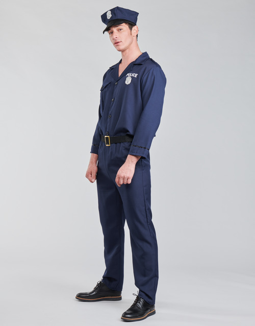 Fun Costumes - COSTUME ADULTE OFFICIER DE POLICE - Multicolore