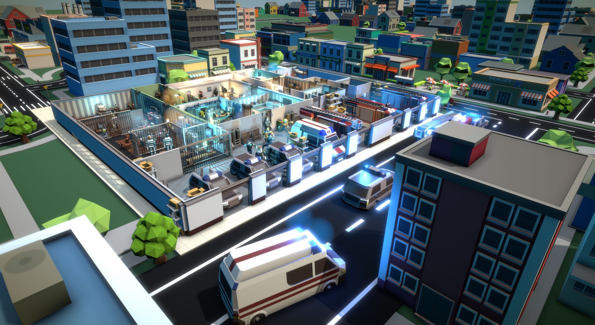 Der Blaulicht Tycoon - Rescue HQ