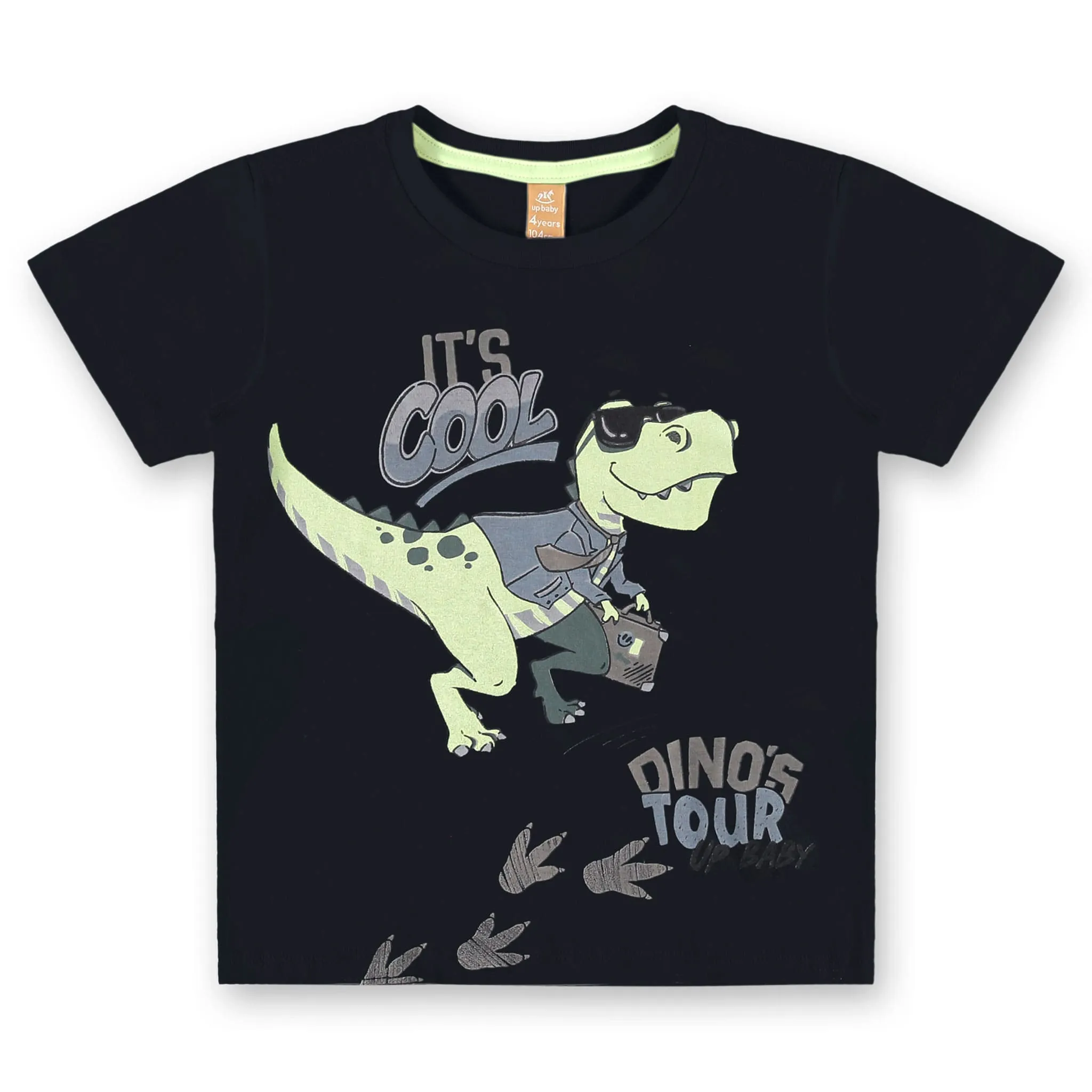 Up Baby Ensemble 2 Pièces Imprimé Dino Cool 2-8ans