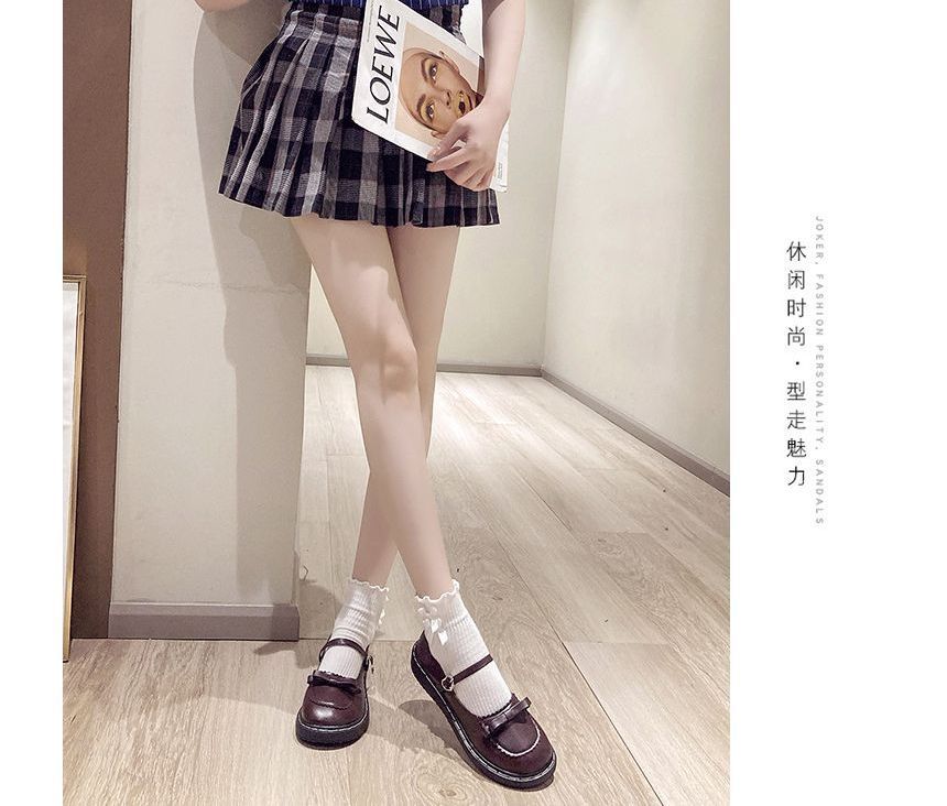 Terute - Mary Jane-schoenen met strikaccent