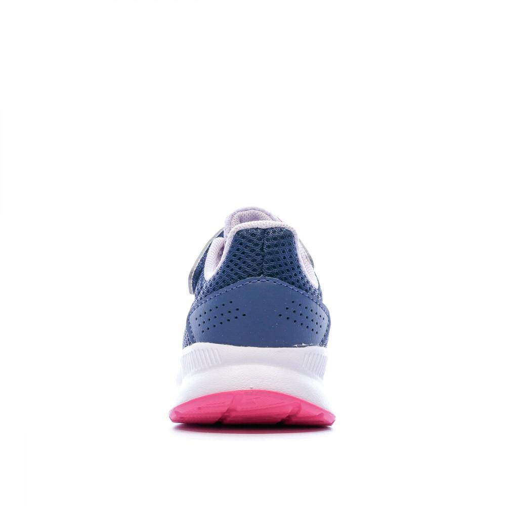 Adidas Baskets marine/rose bébé Fille Adidas RUNFALCON
