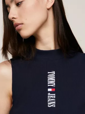 Regata cropped com logo de arquivo