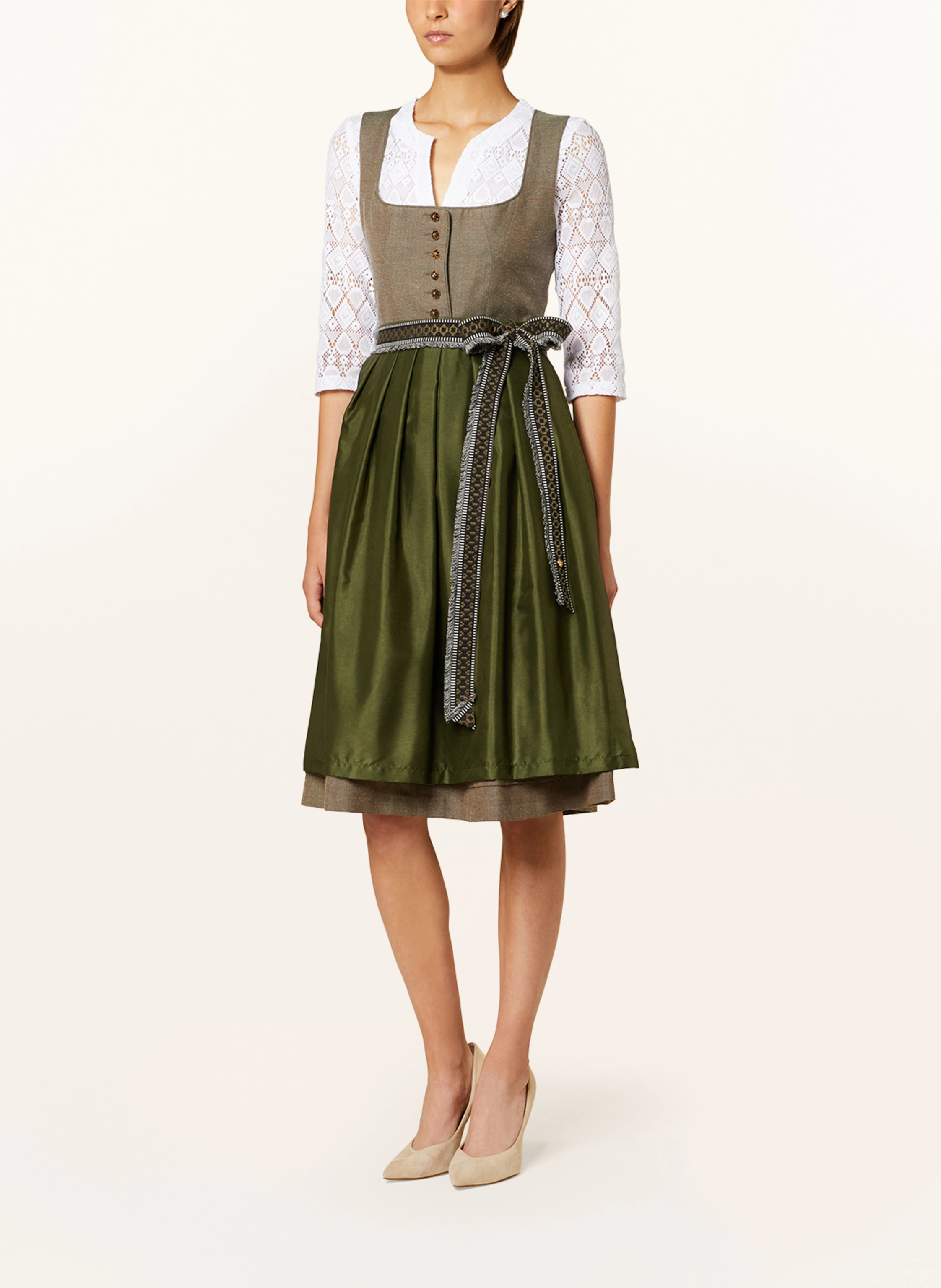 WALDORFF Dirndlbluse mit 3/4-Arm