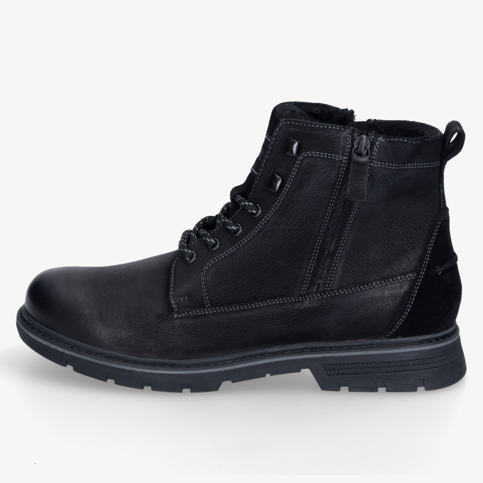 BLUE COX Herren Stiefeletten schwarz