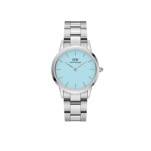Daniel Wellington Iconic Link Capri ADW00100541 Ur, Stål/Turkis, 32 mm