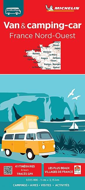 MICHELIN - VAN ET CAMPING CAR EN FRANCE FRANCE NORD-OUEST