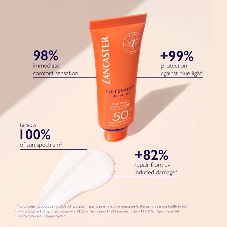 Lancaster Sun Beauty Silky Face Cream SPF15 50ml