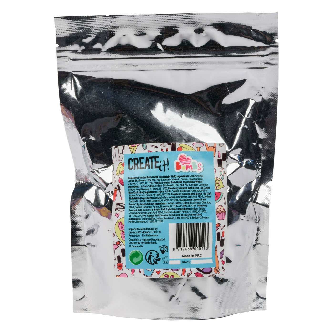 Create it! Beauty Bruisballen Hartjes 7-Pack