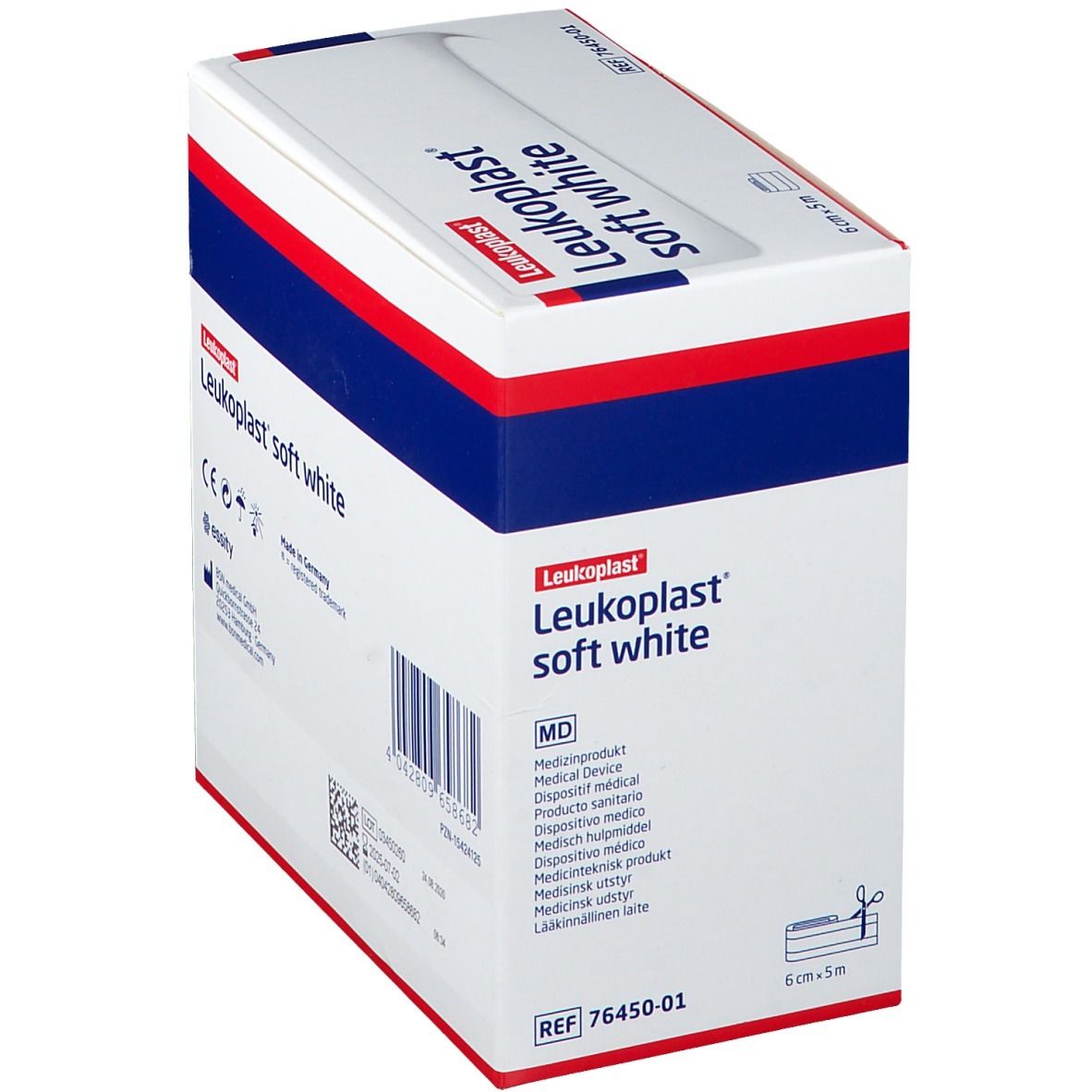 Leukoplast® soft white 6 cm x 5 m