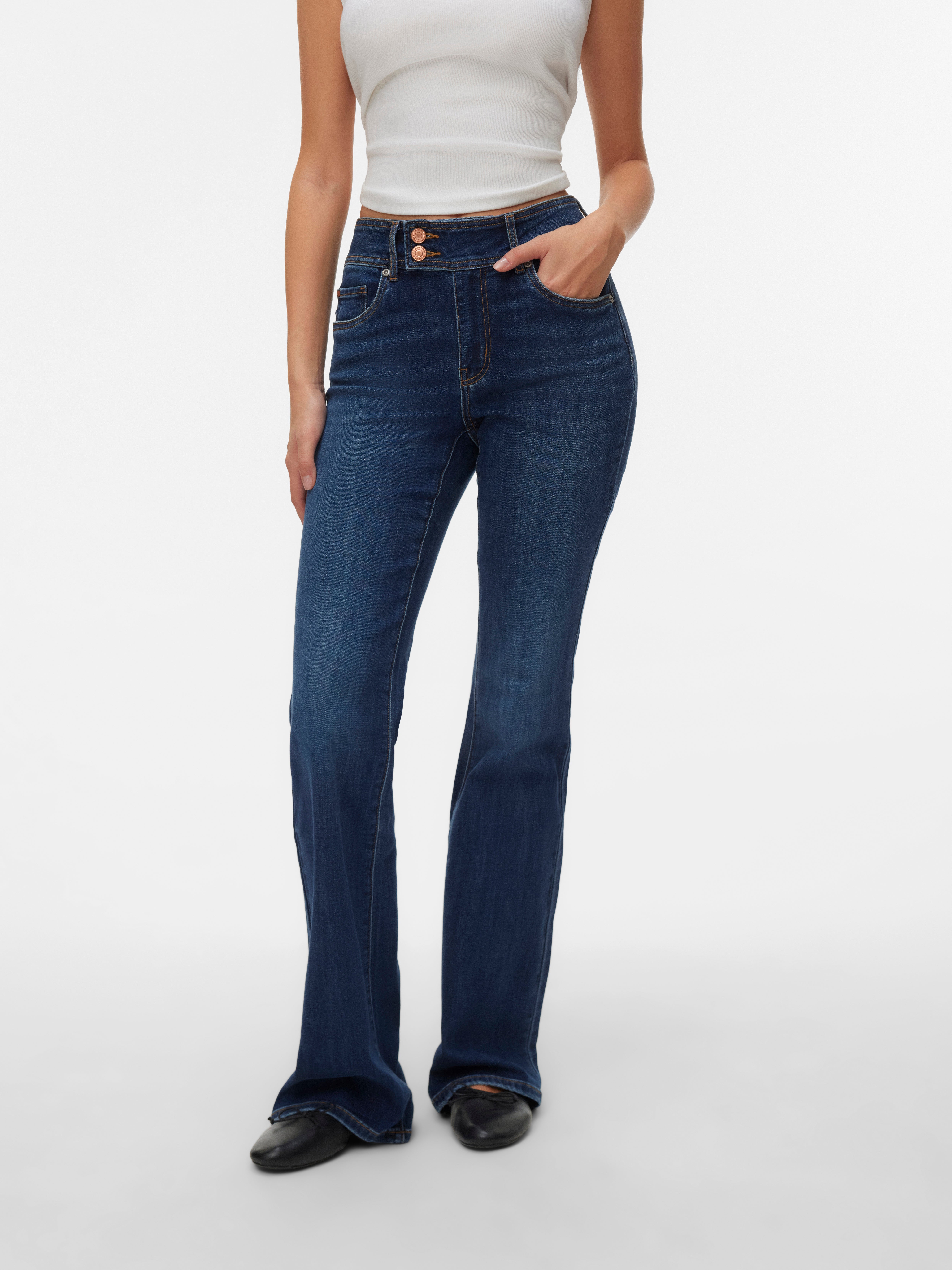 VMELLA Mid rise Bootcut fit Jeans
