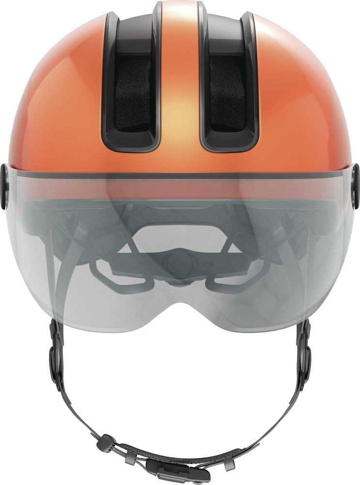 ABUS HUD-Y ACE cykelhjelm LED Goldfish Orange