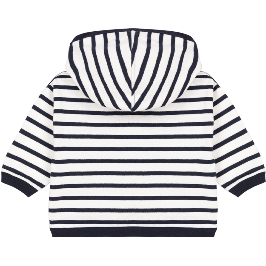 Petit Bateau Sweatjacke marshmallow smoking