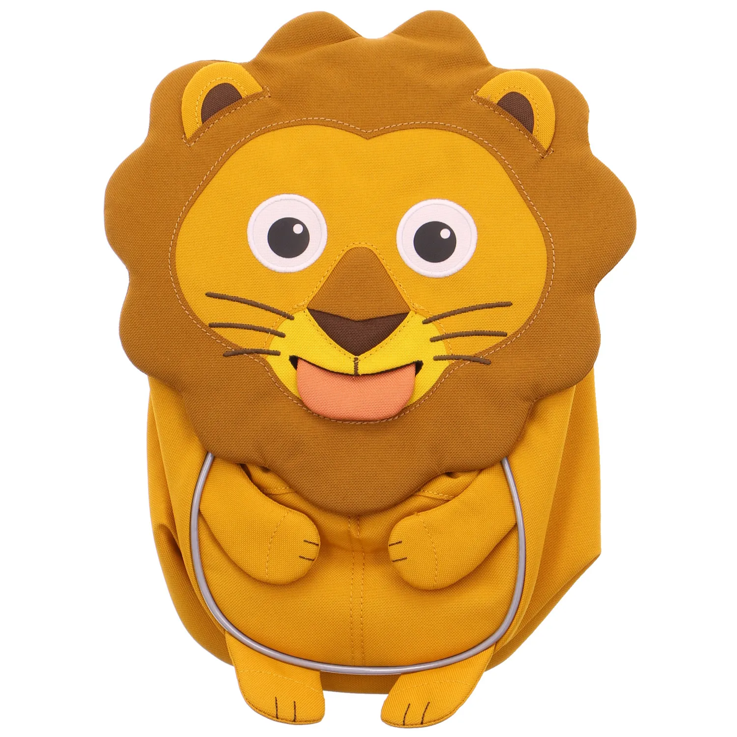 AFFENZAHN Aktionen Gelb Textil  Kindergartenrucksack 4L