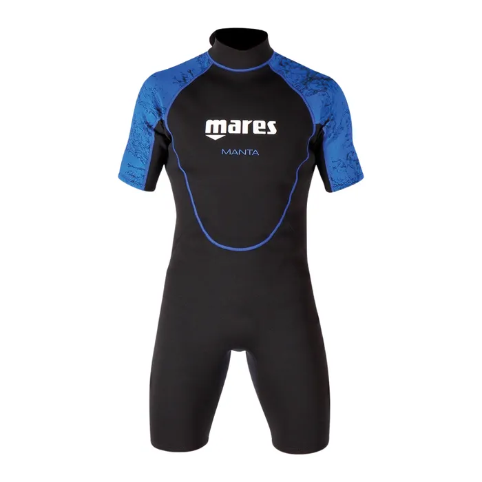 Mares Manta 2,2mm Back Zip Shorty Wetsuit Heren