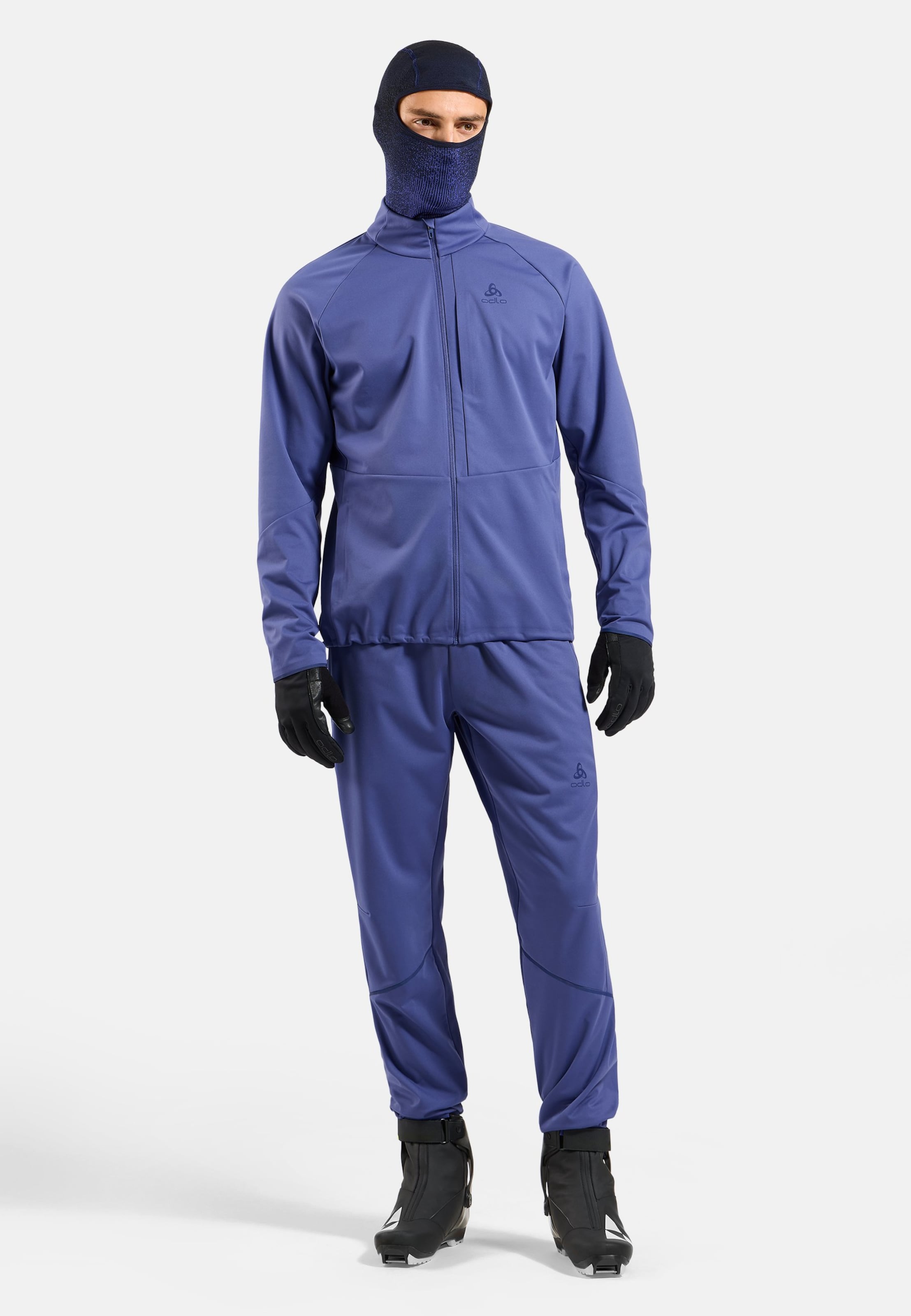 Winddichte Zeroweight Elite Langlaufjacke in Skipper Blue