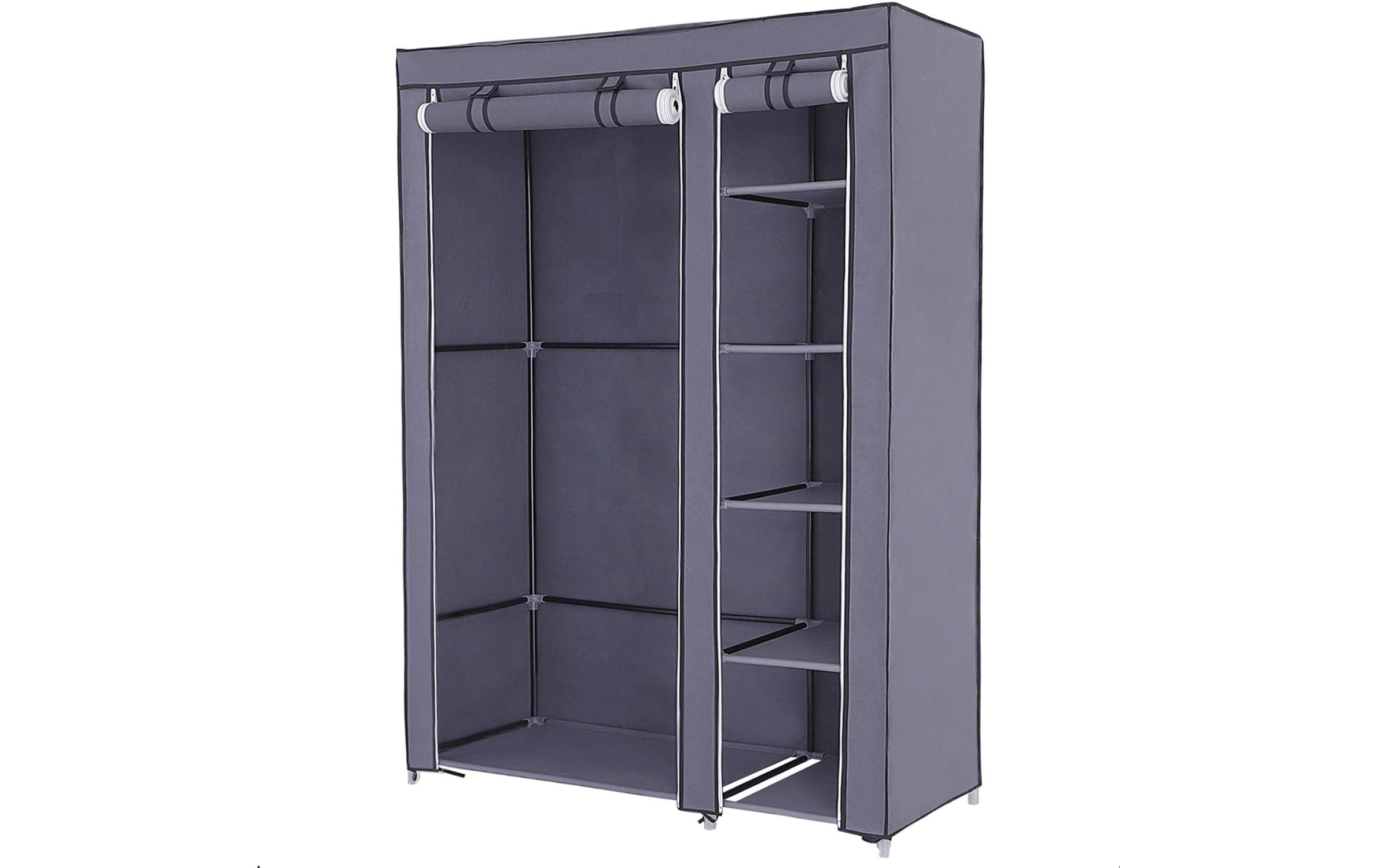 Regal 110 cm x 175 cm, GrauStoffschrank