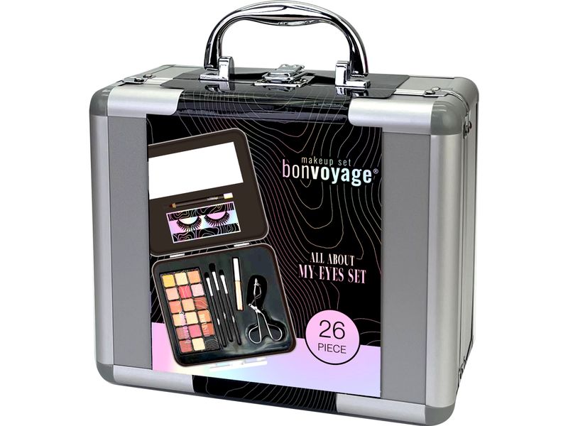 Markwins Beauty Collections Geschenkset All About My Eyes I Augen-Make-up-Set mit Lidschatten und Zubehör