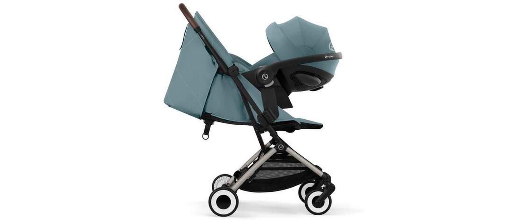 Buggy Orfeo Stormy Blue<br>Kompakter Reisebuggy mit Handgepäckmasse