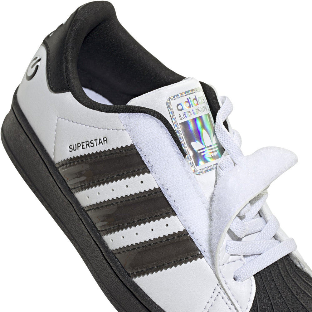 Køb adidas Originals Ftwr White/Core Black/Ftwr White Superstar Led Lights Cf El C Sneakers