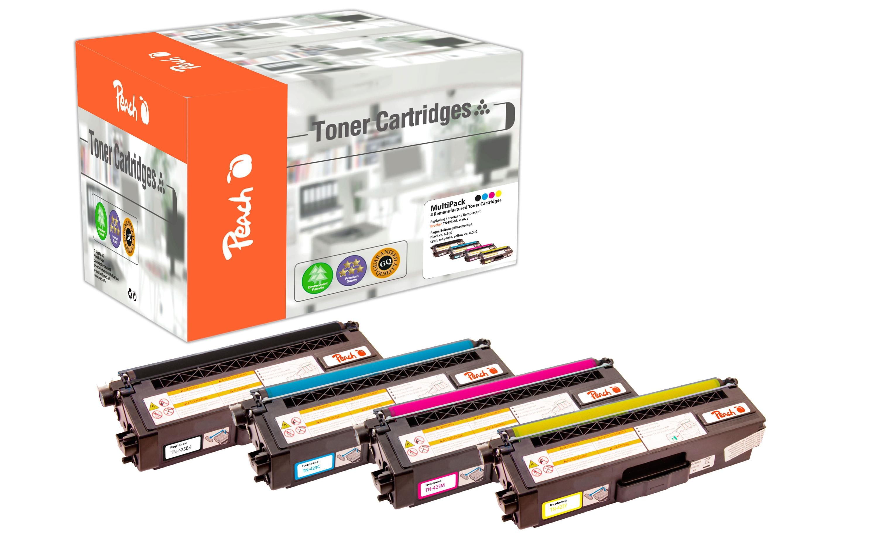 Toner Brother TN-423 Black/Cyan/Magenta/Yellow<br>Tonerset: Schwarz, Cyan, Magenta und Gelb
