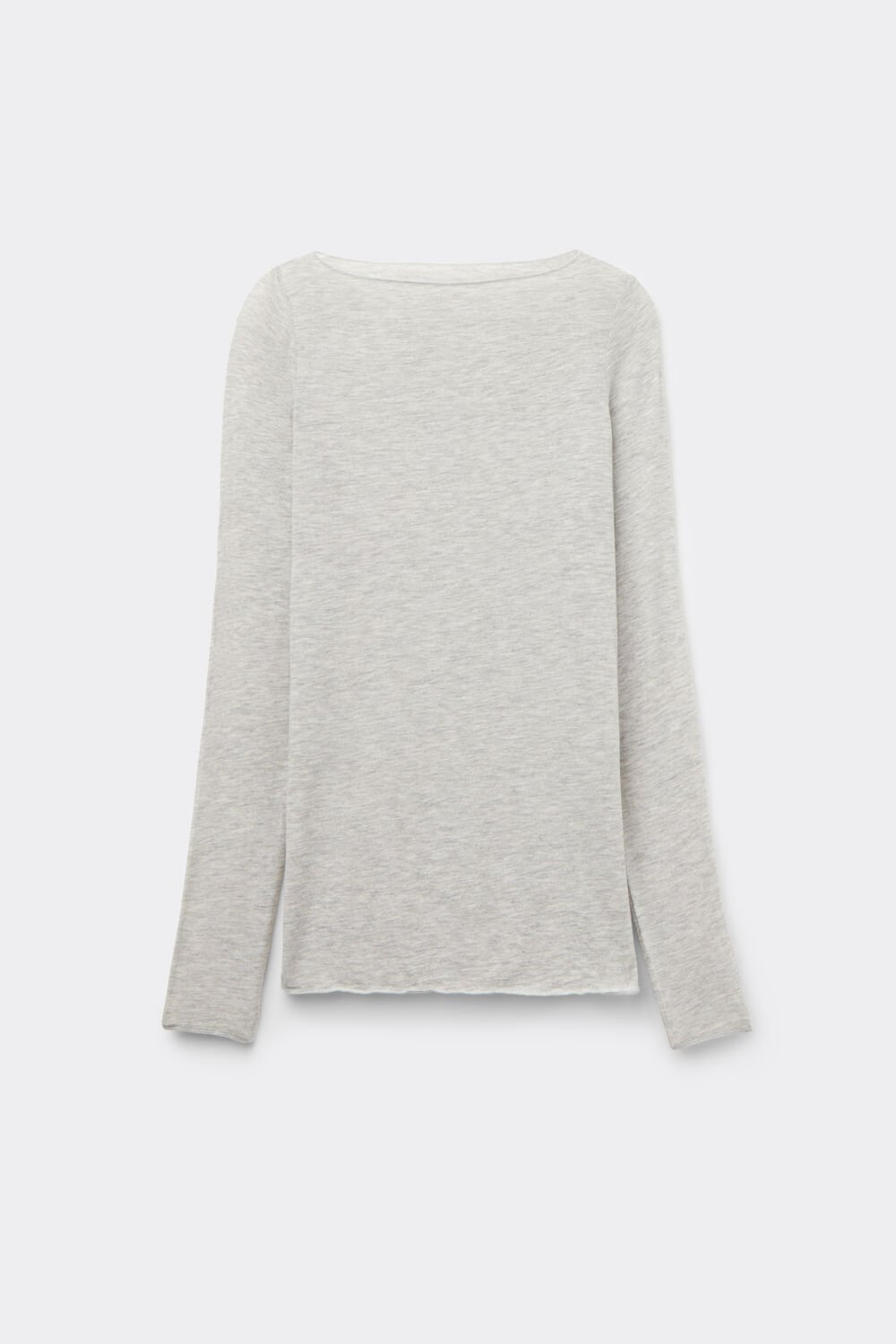 Blusa ultraleve de cashmere com decote canoa