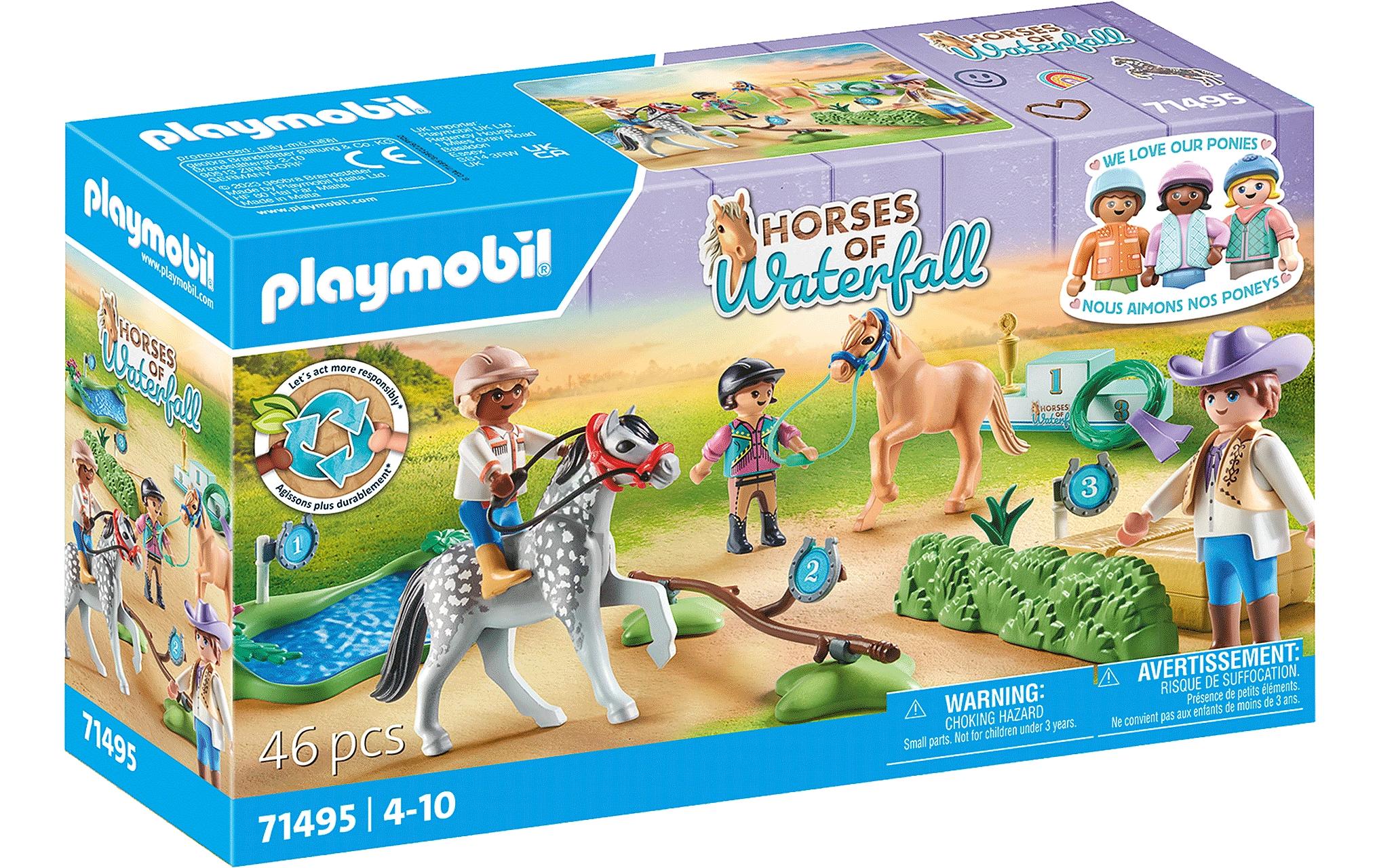 Horses of Waterfall Ponyturnier 71495Pferde-Spielset