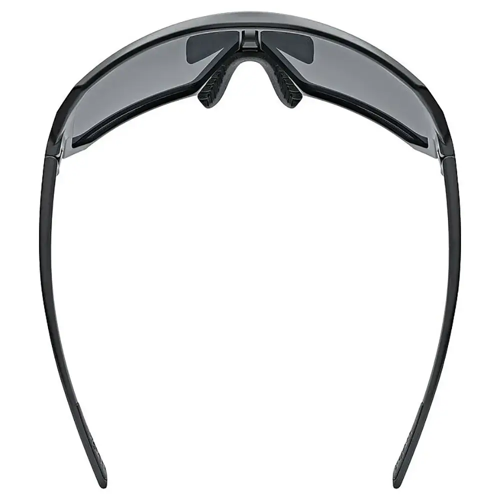 Uvex Sportstyle 237 Sport Zonnebril Mat Zwart met Mirror Silver Lens