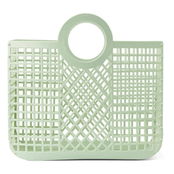 Liewood Panier Bloom Matière Recyclée | Vert Menthe