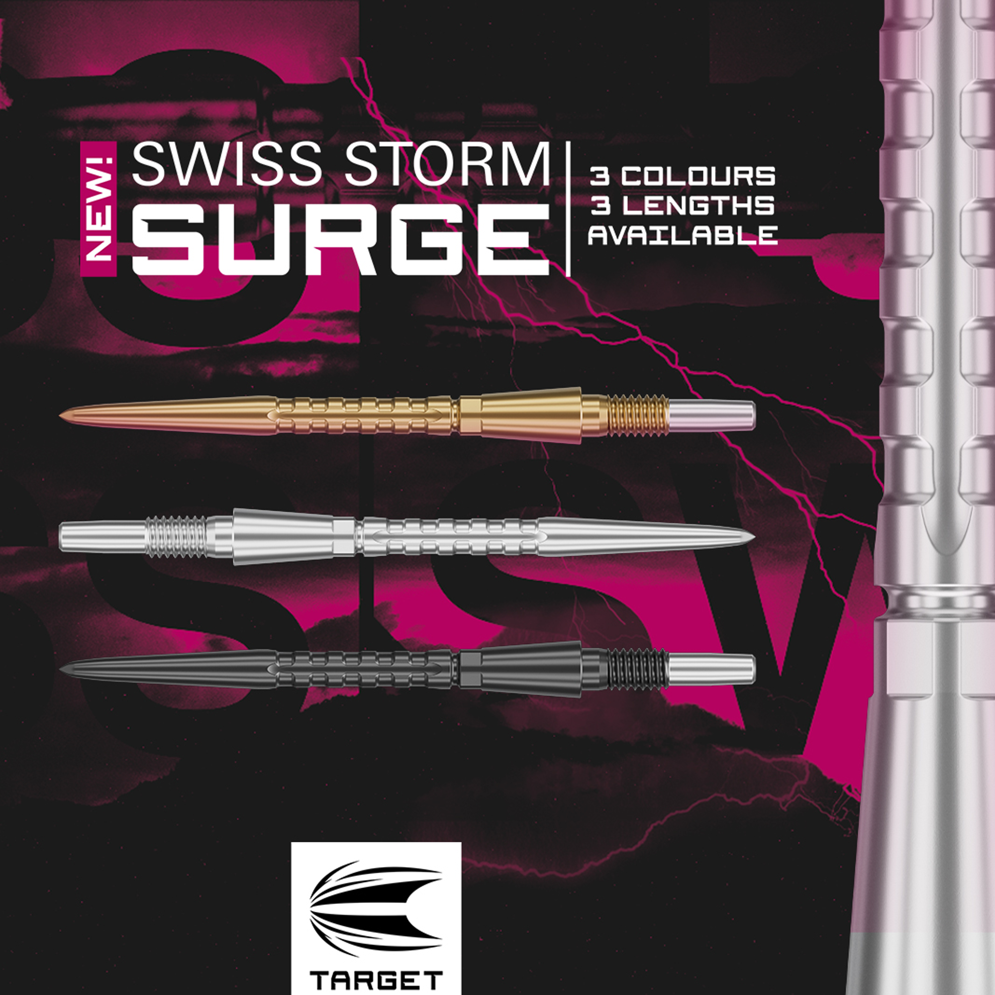 Target - Swiss Point Storm Surge - Silber