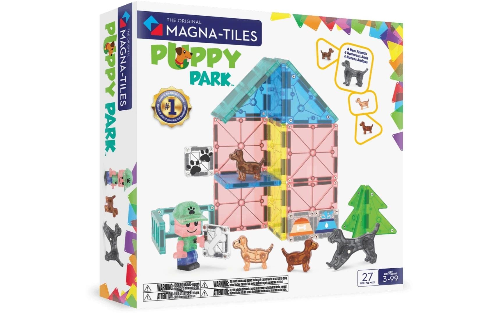 Puppy Park 27 TeileBau-Set mit 27 magnetischen Teilen