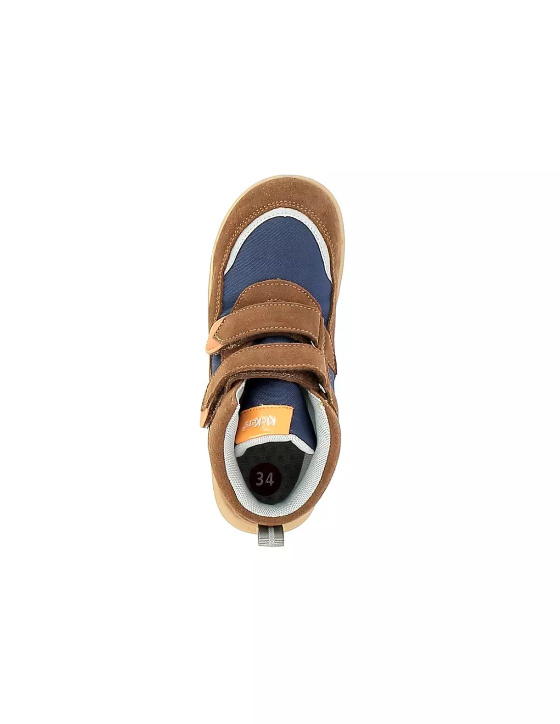 KICKERS JUNIBO - Sneakers Marronbleuorange