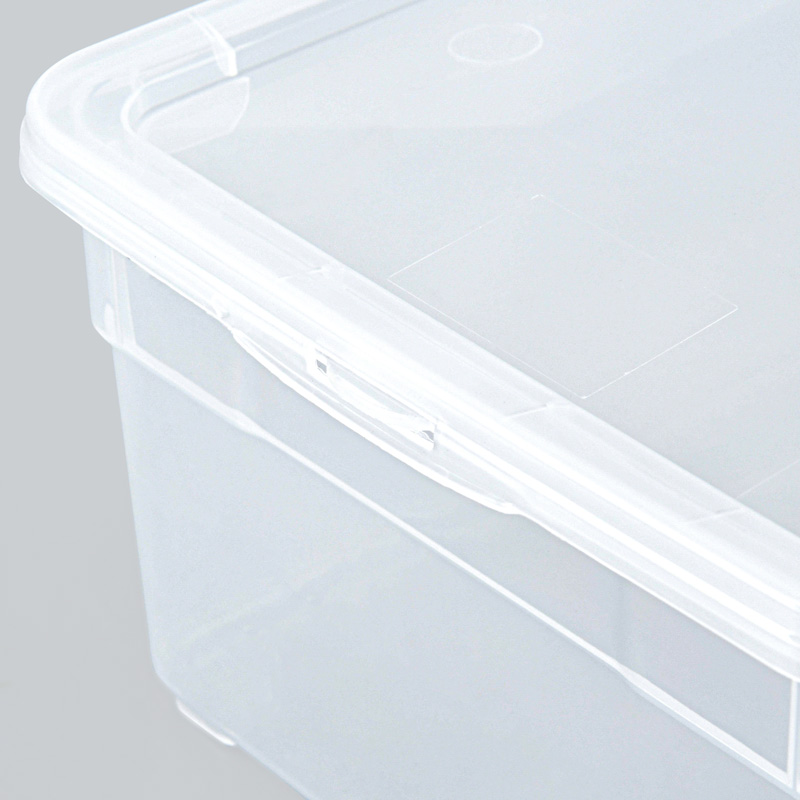 Lot de 4 boites à chaussures 'Clear Box'